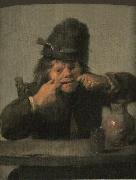 Adriaen Brouwer Youth Making a Face oil painting